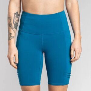 NWT Oiselle Long Pocket Jogger Shorts 16/18